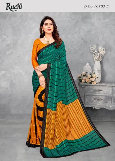 Vartika Silk By Ruchi Fancy Daily Wear Saree Collection